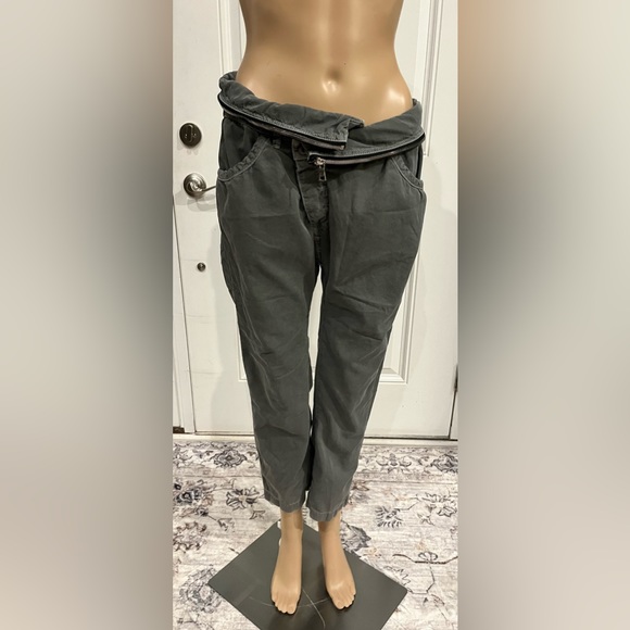 NSF Ankle Trouser with Zipper Detail